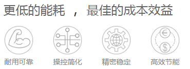 低耗能，效益高